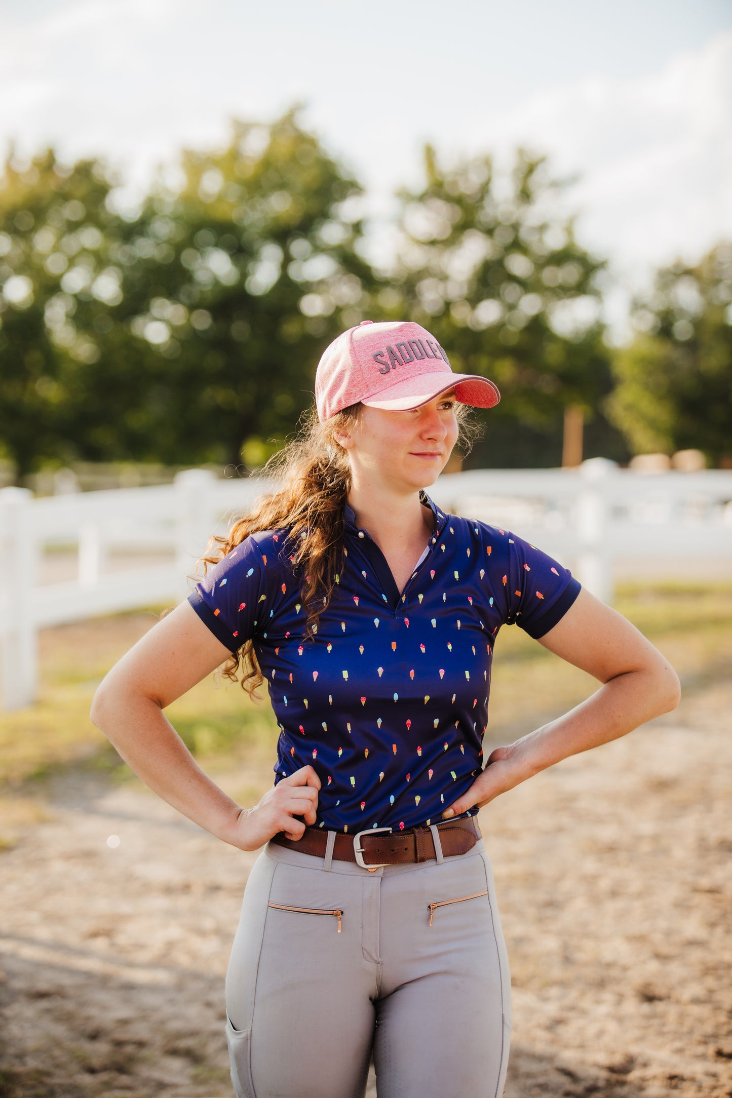 Siren Dry-Fit Polo in Gelato