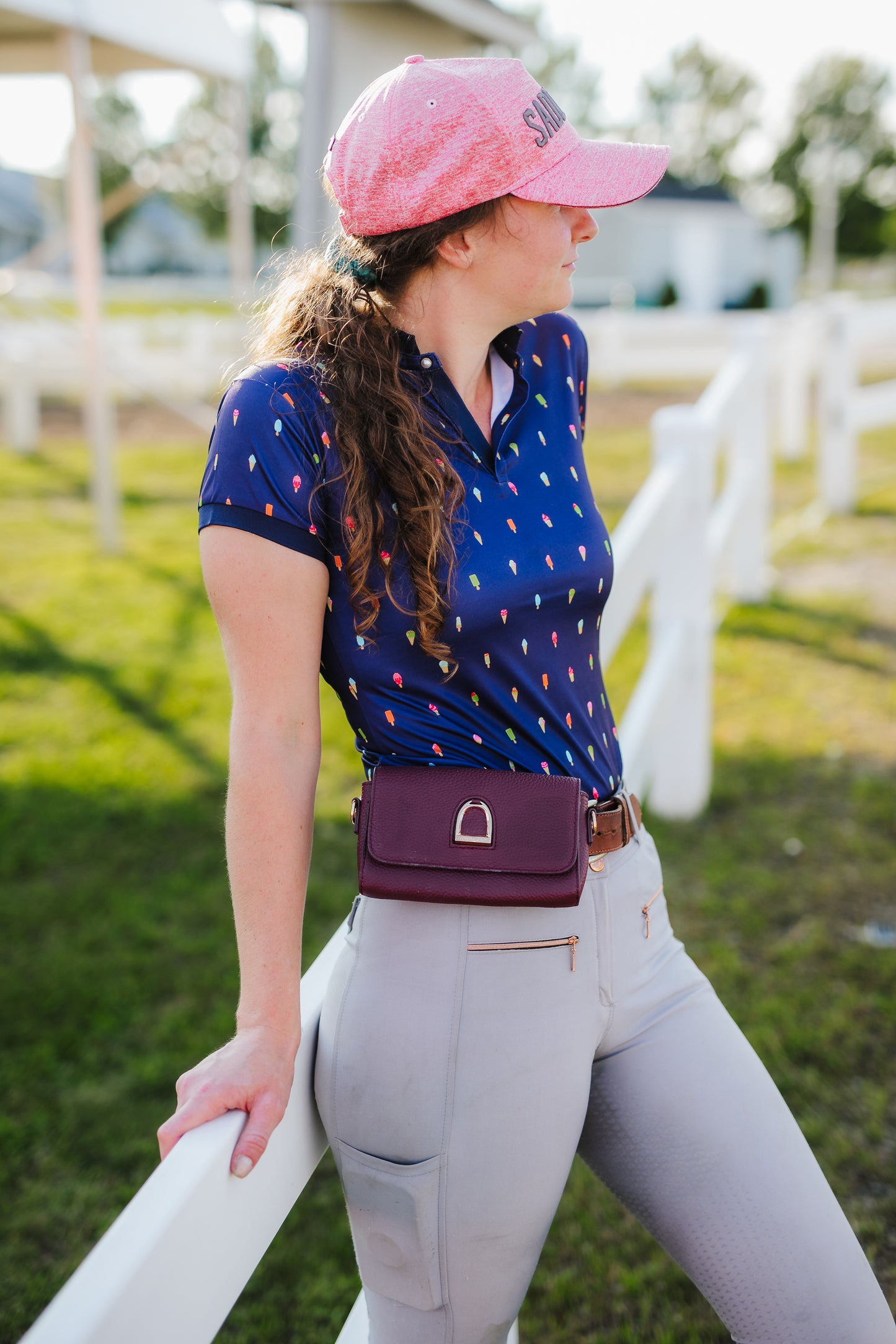 Siren Dry-Fit Polo in Gelato