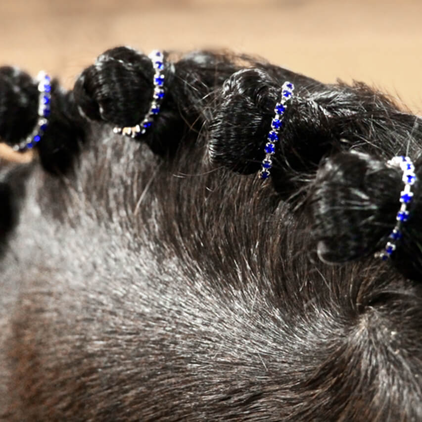 Rhinestone Braid Bling