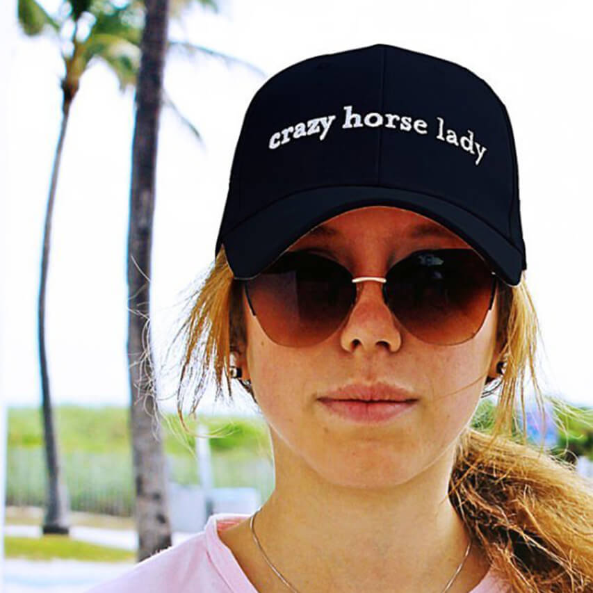 Crazy Horse Lady Ringside Hat
