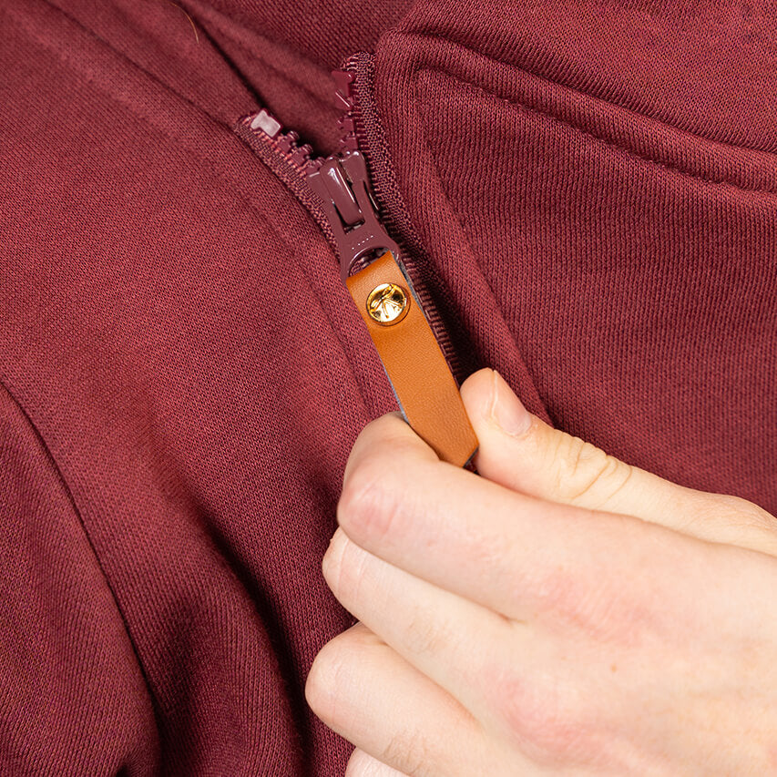 Cuddle Hoodie in Rosewood
