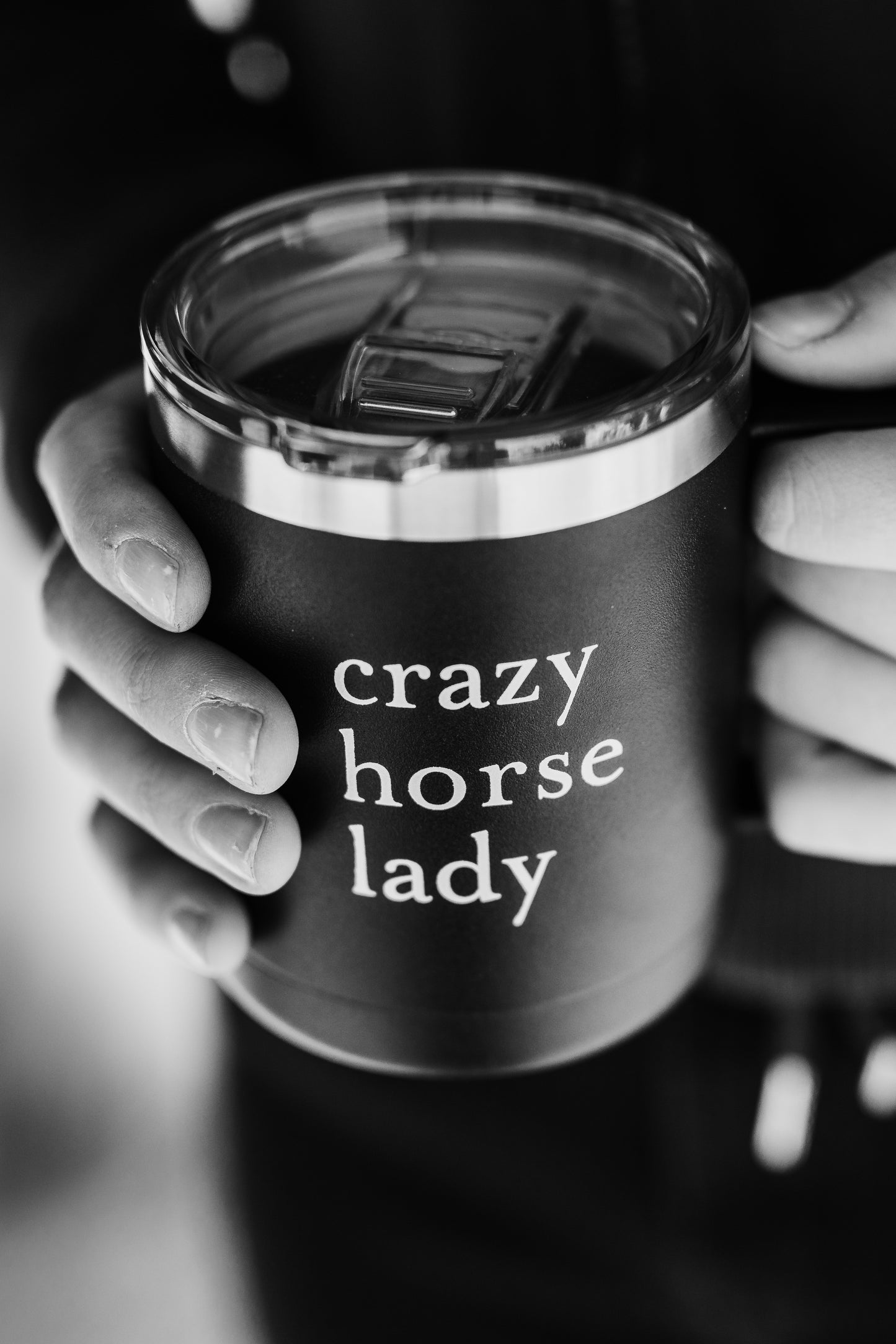 Crazy Horse Lady Mug Tumbler