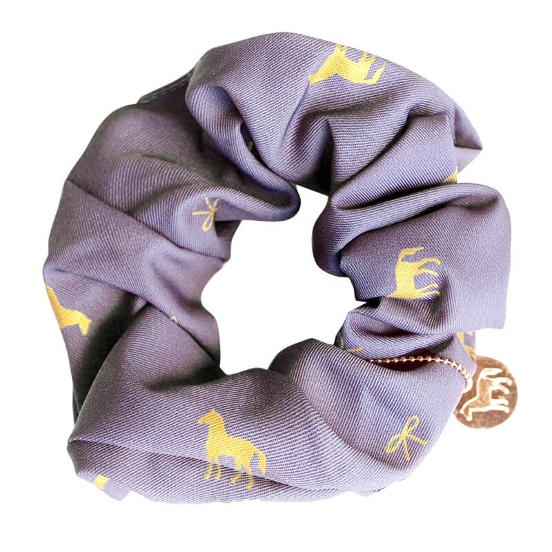 Pony Print Scrunchie
