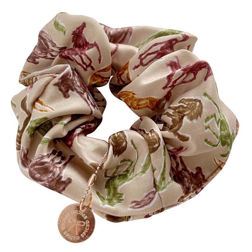Sketch Horse Scrunchie