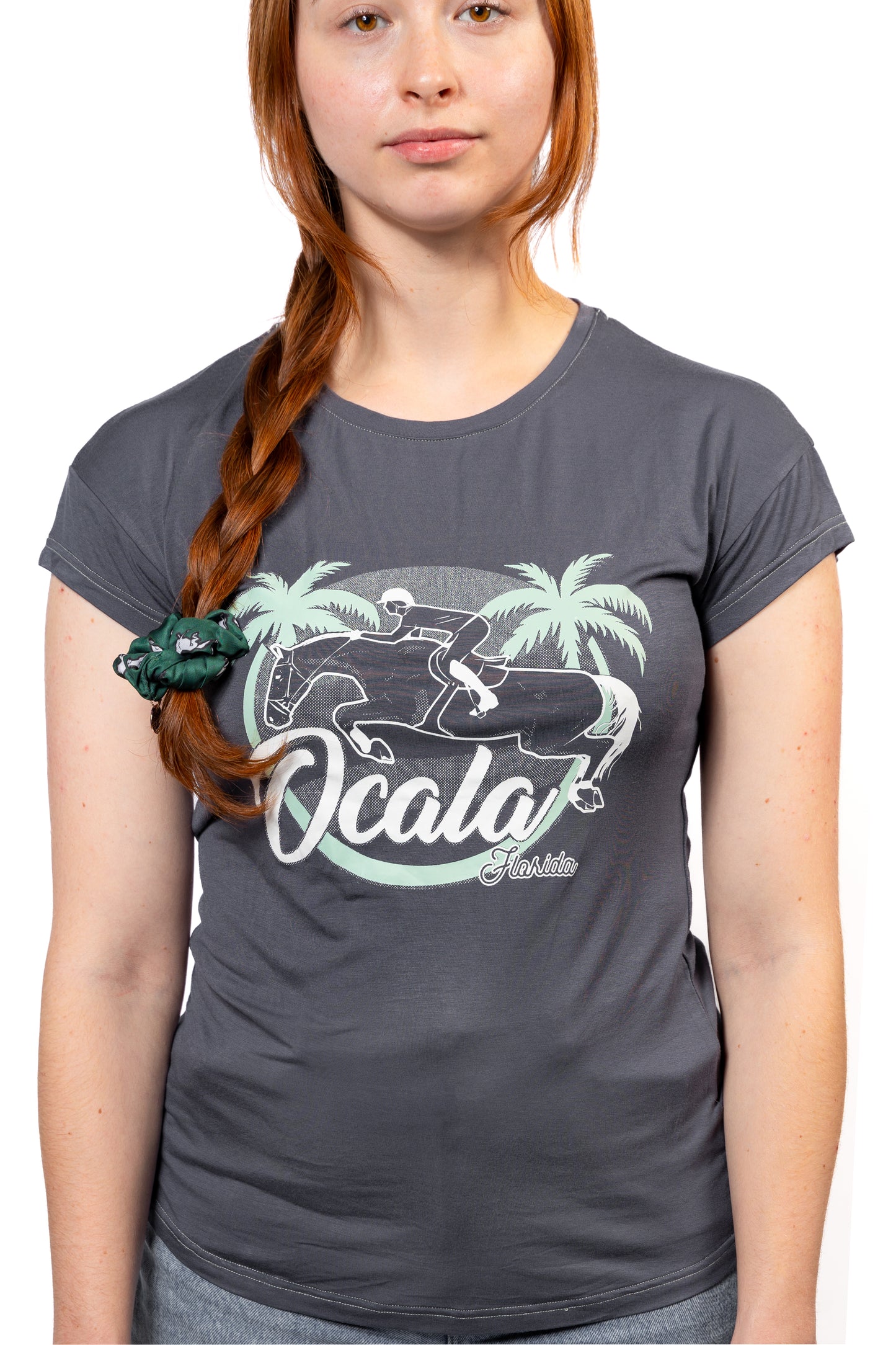 Ocala Tee in Charcoal