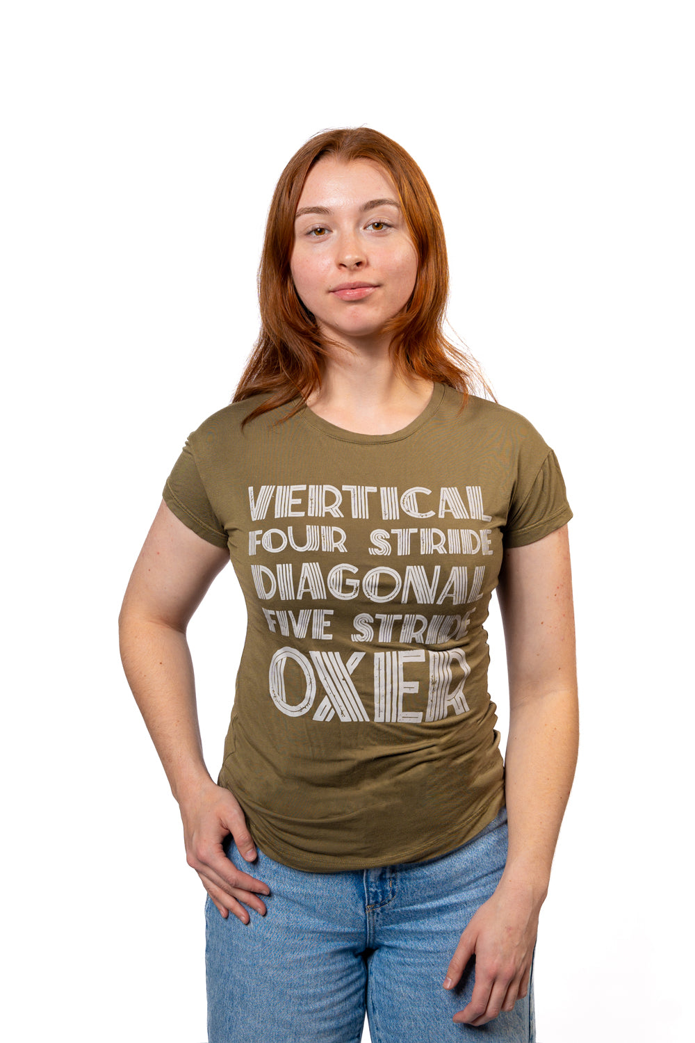 Course Walk Tee in Moss