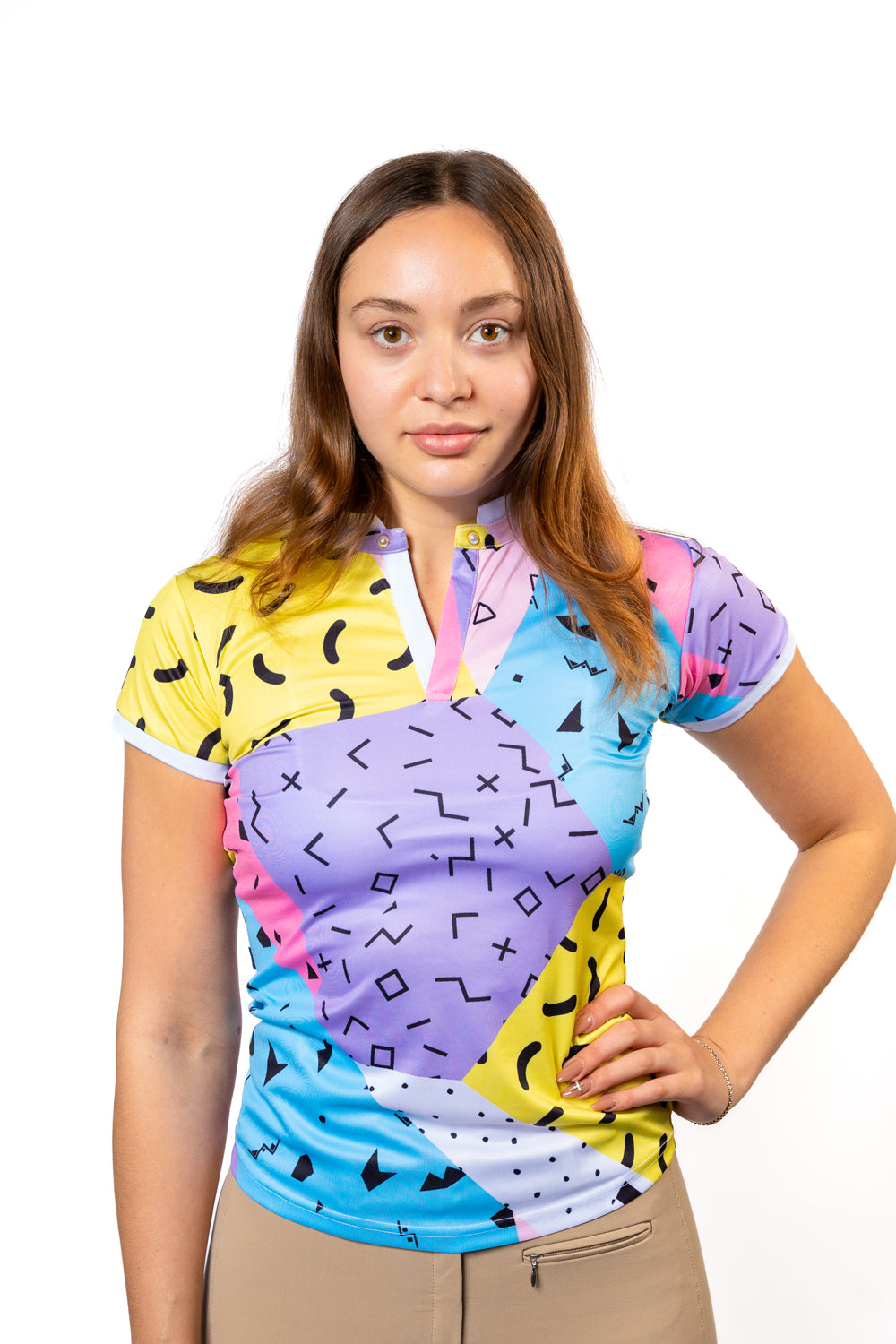 Siren Dry-Fit Polo in Radical