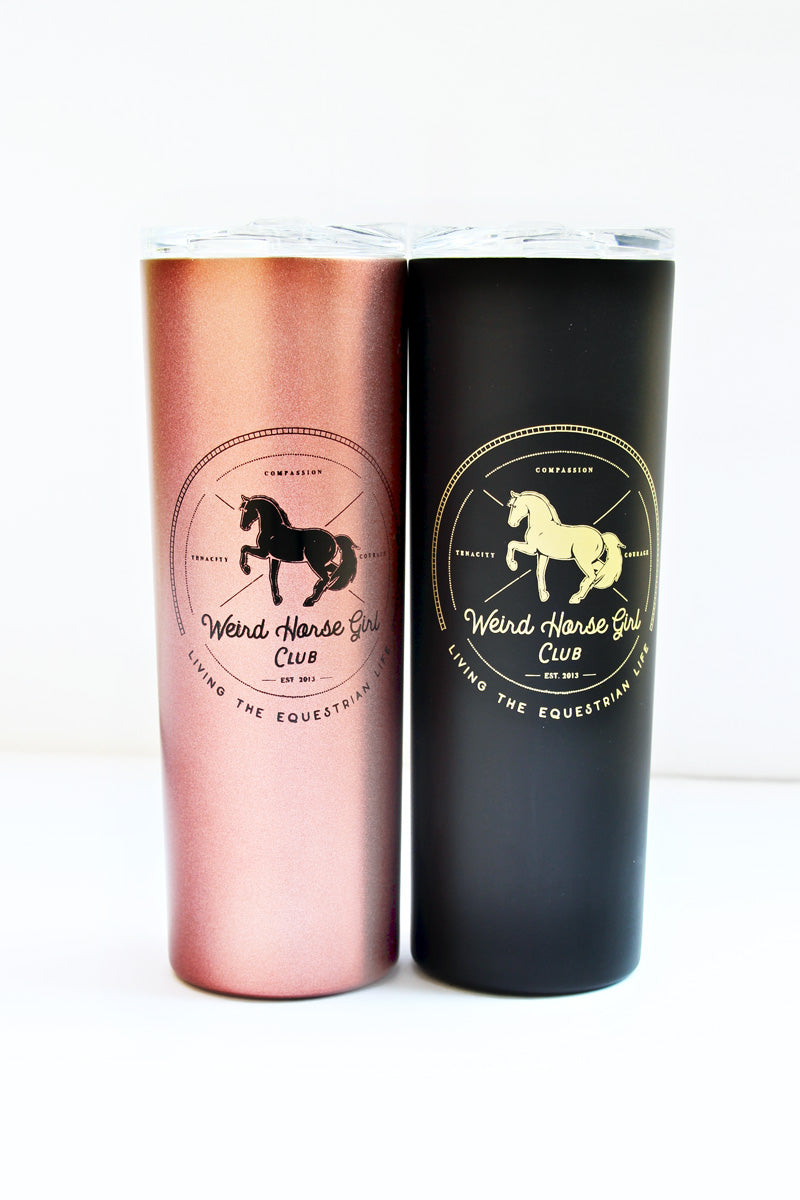 Weird Horse Girl Club Travel Tumbler