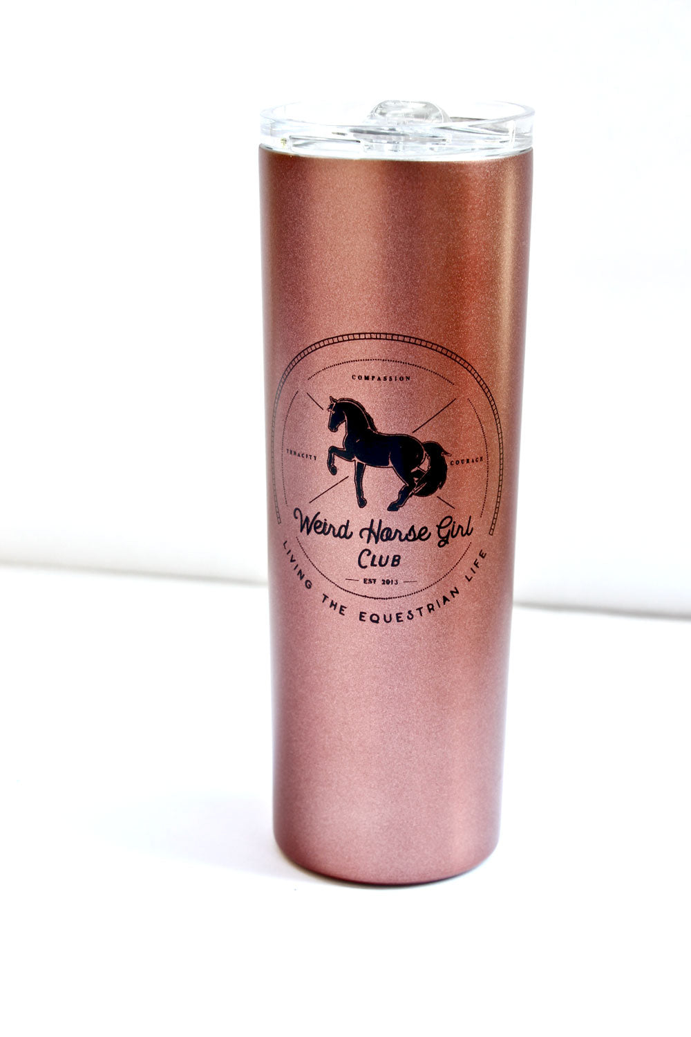 Weird Horse Girl Club Travel Tumbler