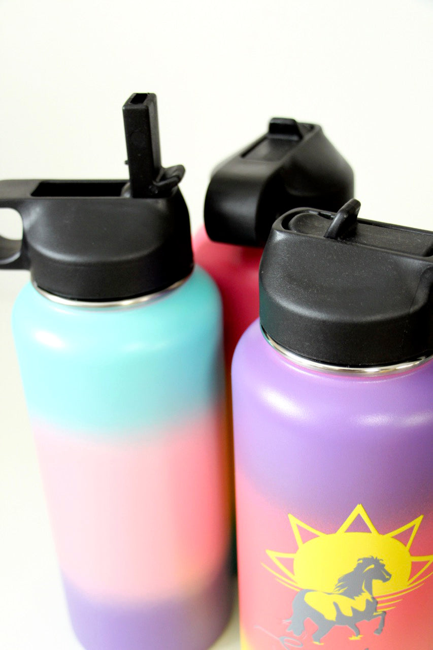 Sunshine & Ponies Water Bottle