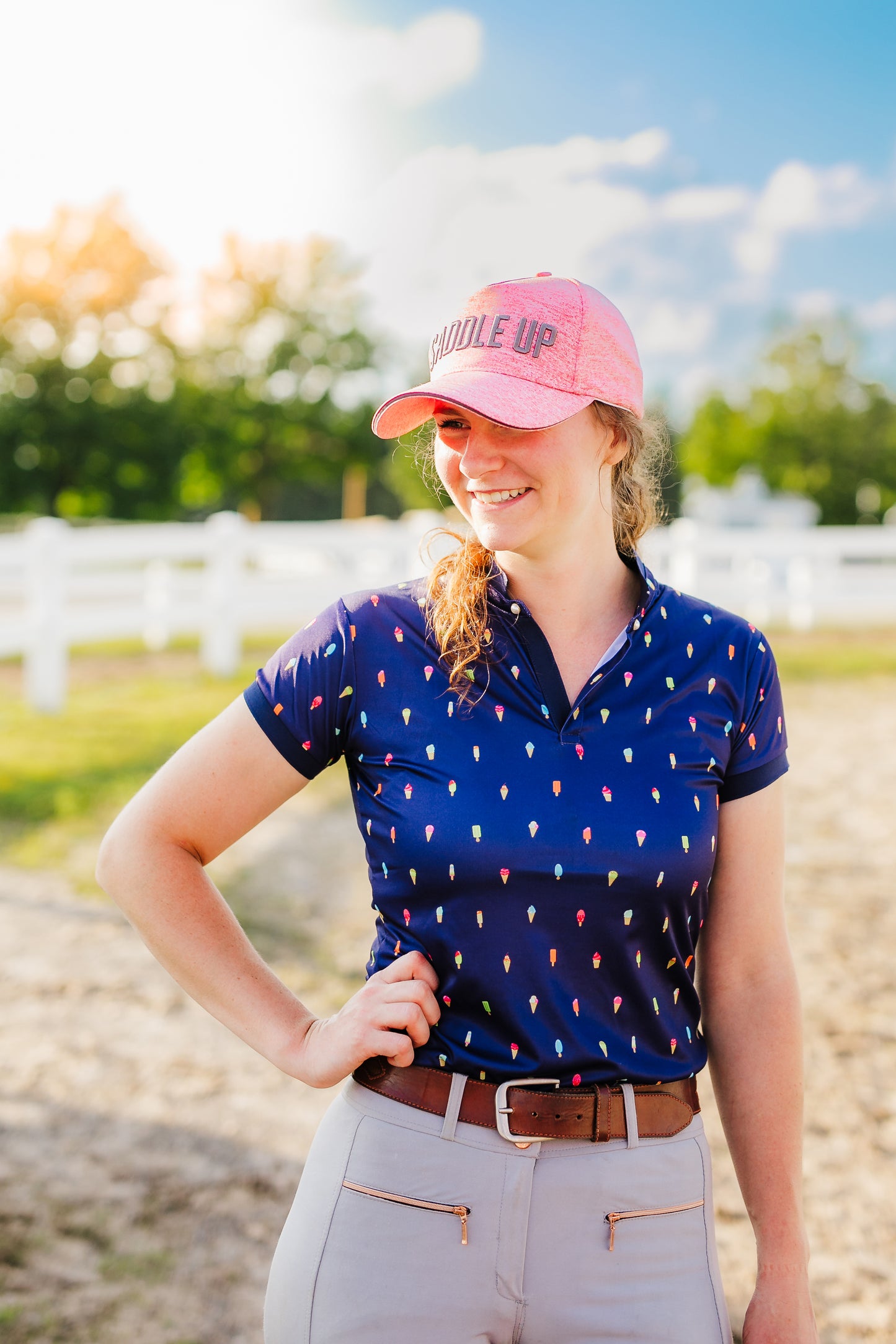 Siren Dry-Fit Polo in Gelato