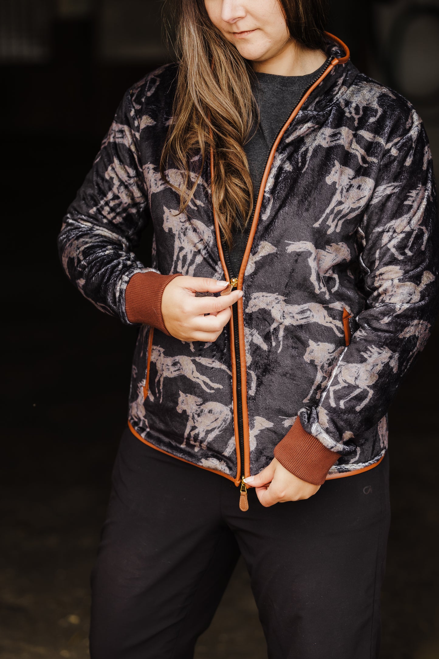 Stable Fleece Jacket in Bay
