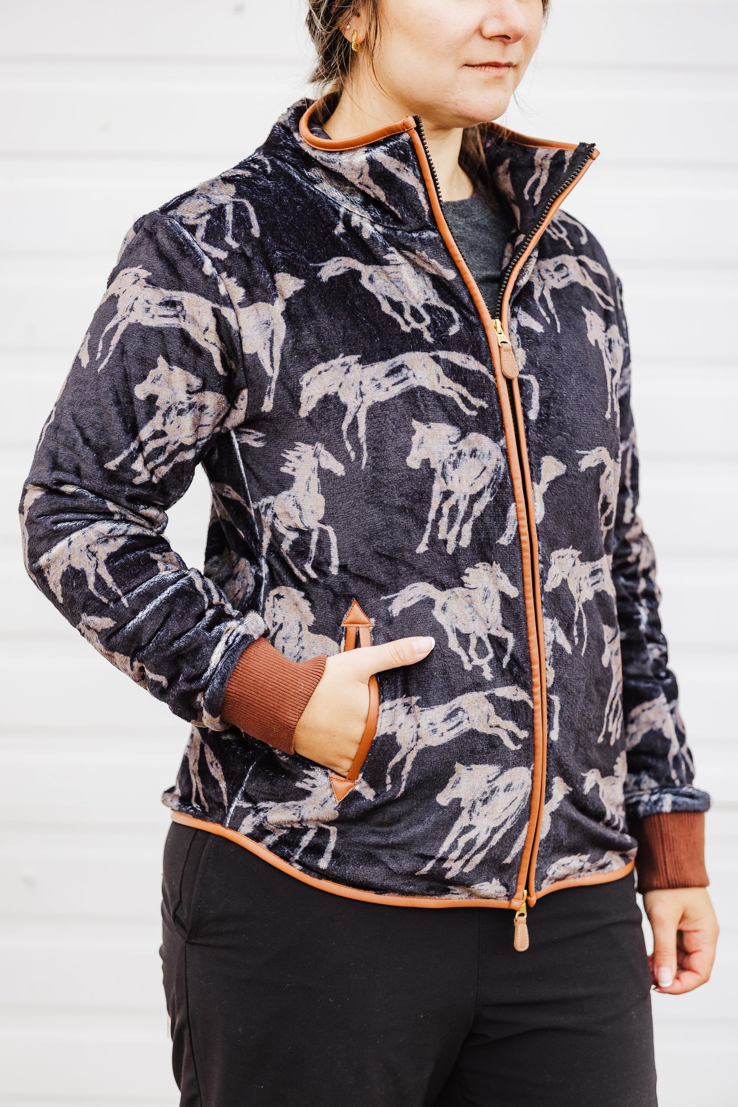 Stable Fleece Jacket in Bay