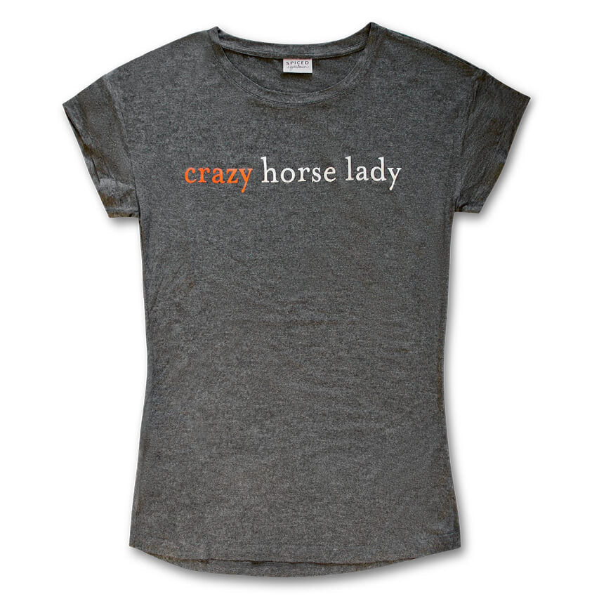 Crazy Horse Lady Tee in Pepper