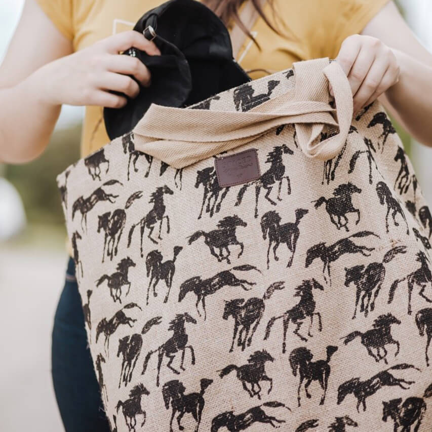 Sketch Horse Carry-All Tote